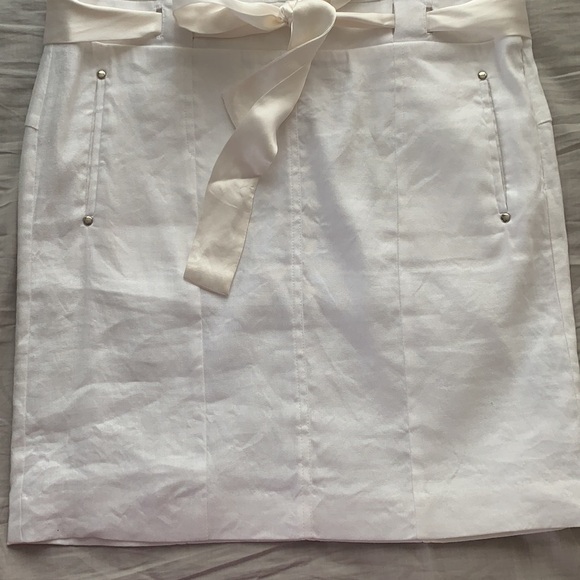 Bebe Adorable White Halter Mini Length Summer Dress Size 6 - Picture 5 of 12